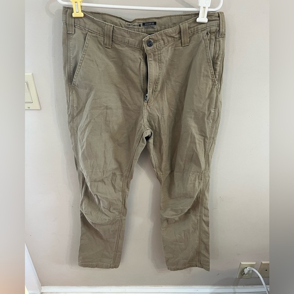 Carhartt Tan Chinos straight fit - Picture 1 of 4